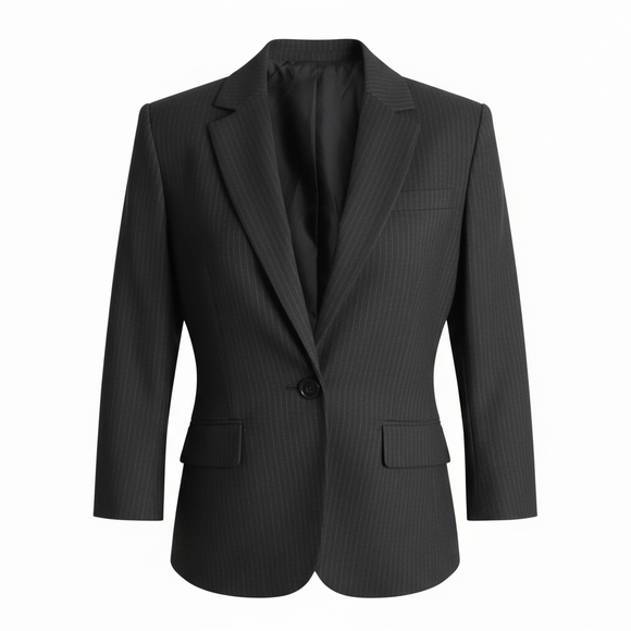 LE SUIT Stylish BLACK Blazer SIZE 12 - Picture 5 of 5